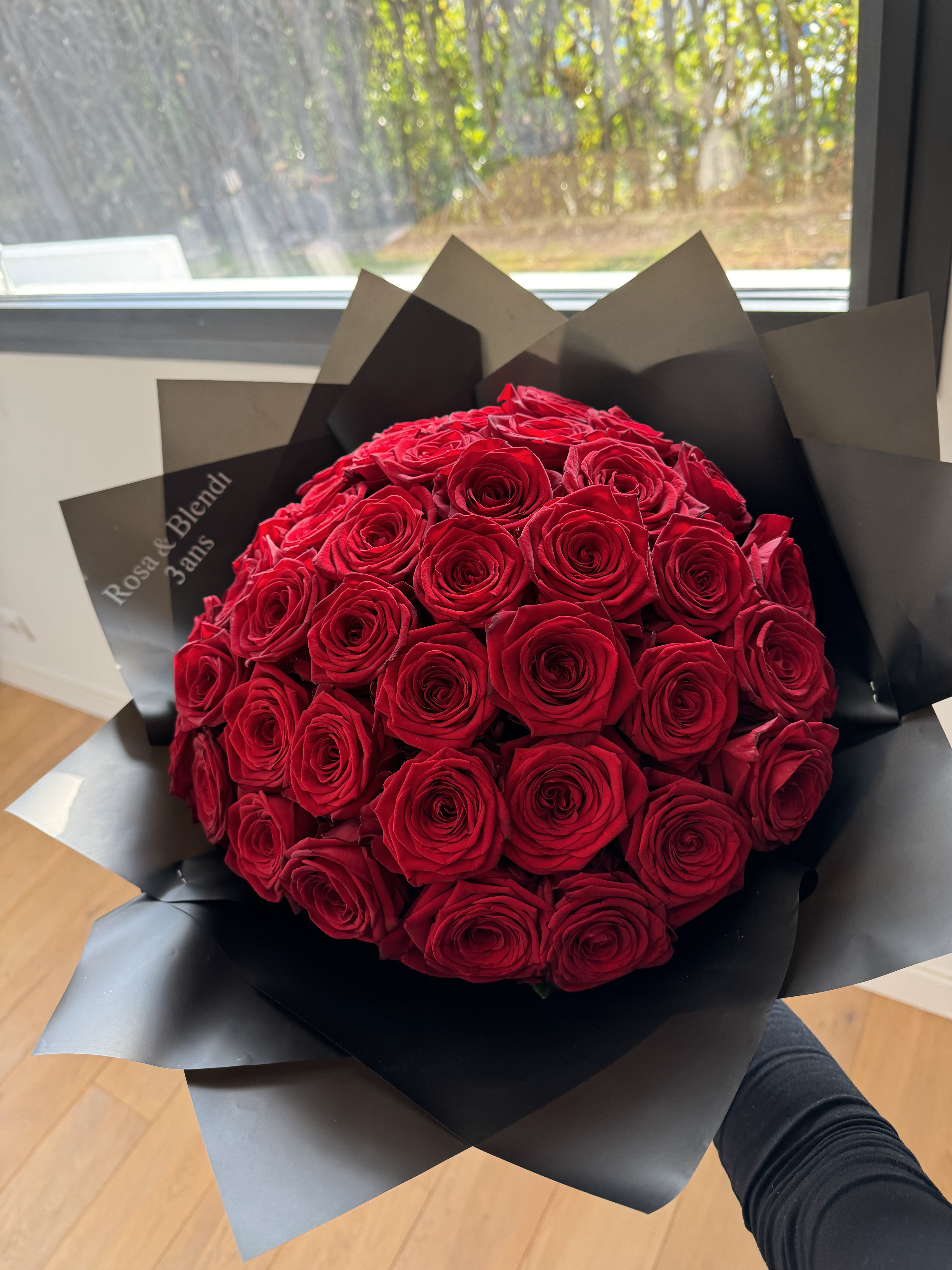 Bouquet de 50 roses Portanova