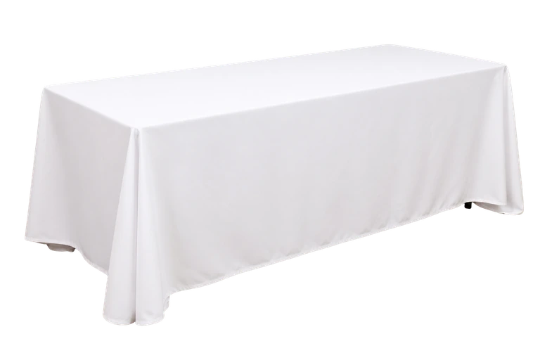 Nappe rectangulaire blanche 175 × 300 cm