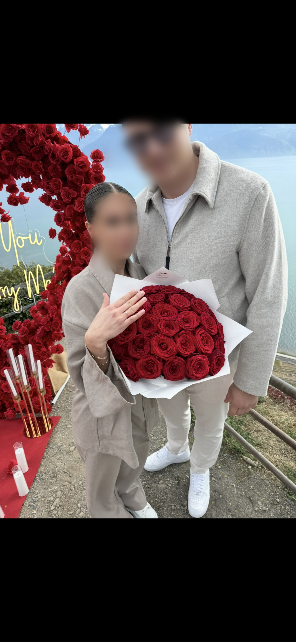 Bouquet de 25 roses Portanova